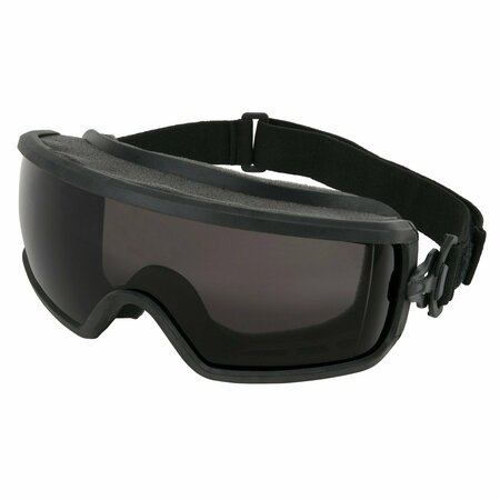 MCR SAFETY Glasses, Predator PD2 Gray MAX6 Lens, 12PK PD1212PF